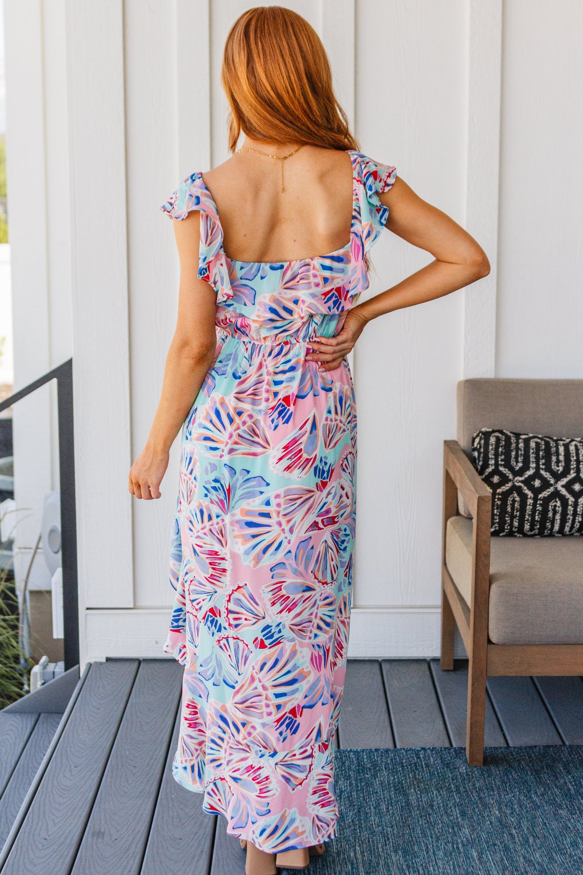 Hazel Blues® |  She Sells Sea Shells Maxi Dress