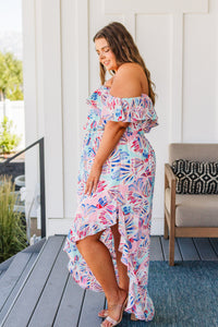 Hazel Blues® |  She Sells Sea Shells Maxi Dress