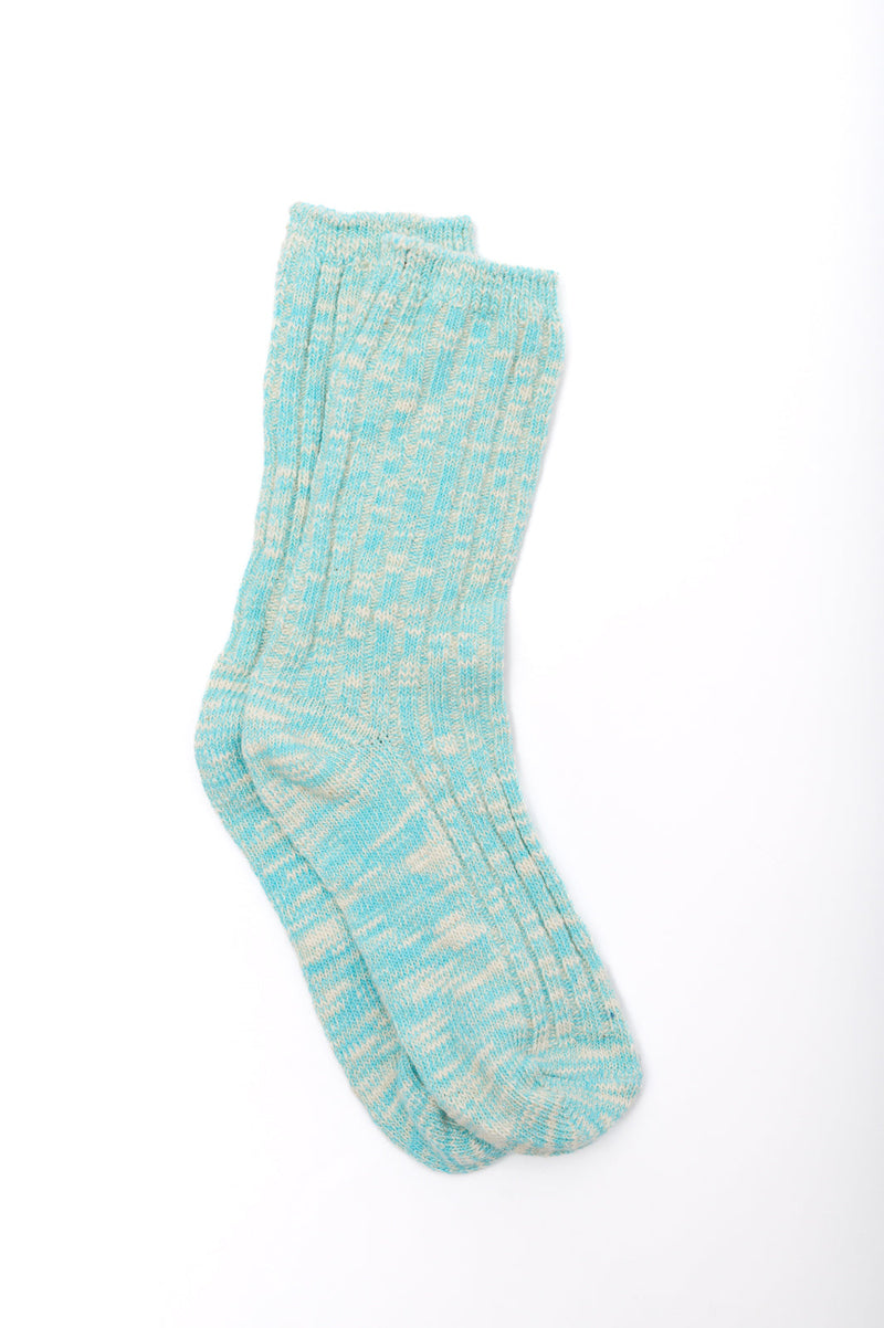 Hazel Blues® |  Sweet Socks Heathered Scrunch Socks