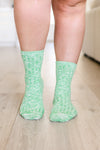 Hazel Blues® |  Sweet Socks Heathered Scrunch Socks