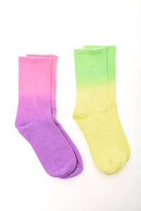 Hazel Blues® |  Sweet Socks Ombre Tie Dye