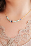 Hazel Blues® |  Sweet Stacks Beaded Necklace