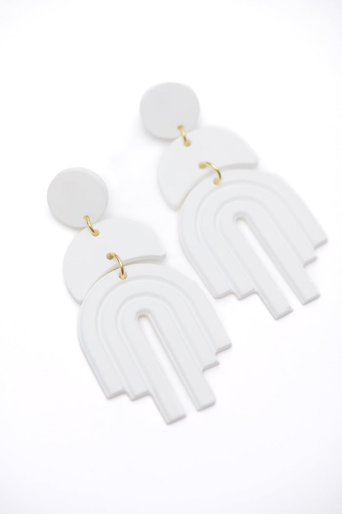 Hazel Blues® |  This Promise  Earrings in Cream