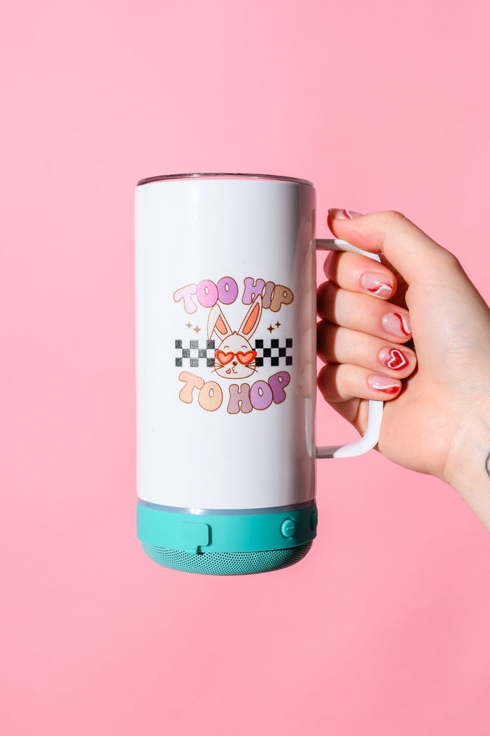 Hazel Blues® |  Too Hip To Hop Speaker Tumbler