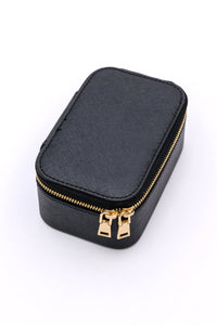 Hazel Blues® |  Travel Jewelry Case in Black