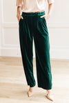 Hazel Blues® |  Velvet Elvis Wide Leg Velvet Pants