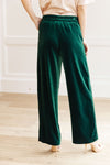 Hazel Blues® |  Velvet Elvis Wide Leg Velvet Pants