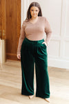 Hazel Blues® |  Velvet Elvis Wide Leg Velvet Pants