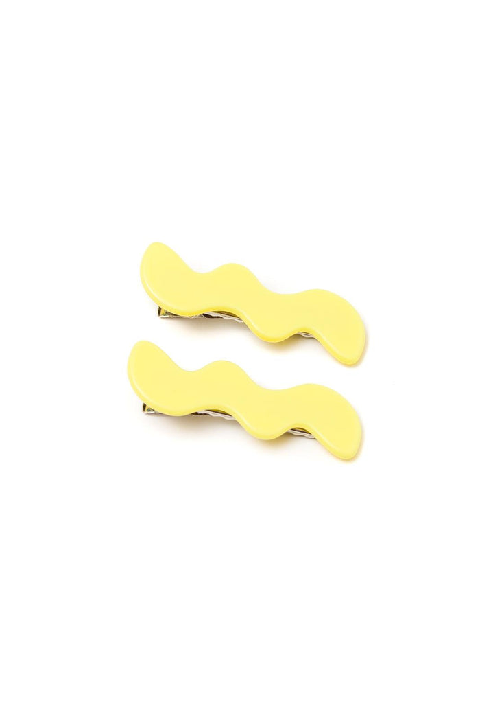 Hazel Blues® | Wavy Clip Set in Yellow - Hazel Blues®