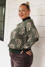 Hazel Blues® |  Where Are We Going Mock Neck Pullover