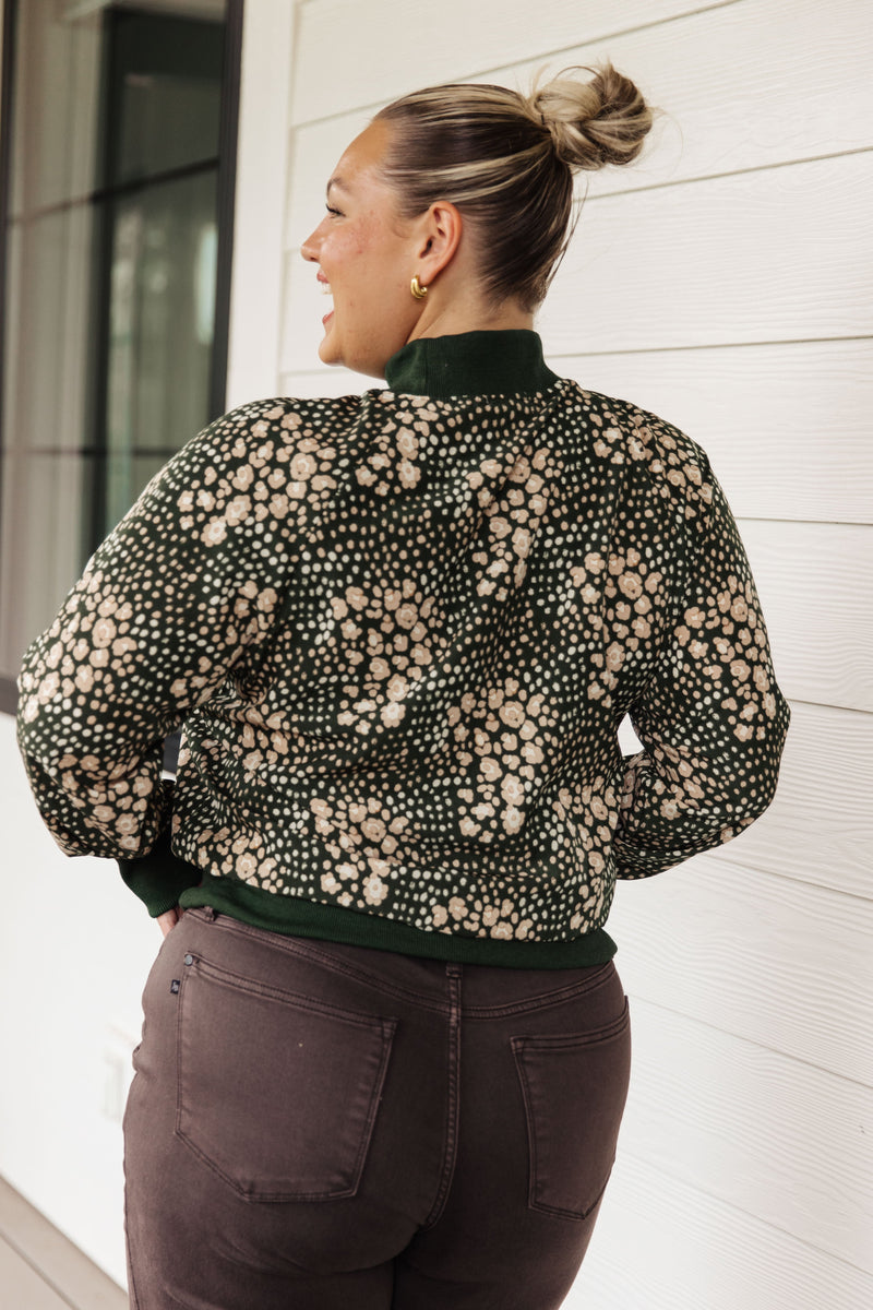 Hazel Blues® |  Where Are We Going Mock Neck Pullover