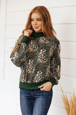 Hazel Blues® |  Where Are We Going Mock Neck Pullover