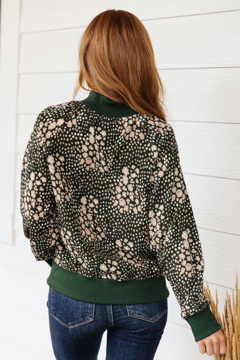 Hazel Blues® |  Where Are We Going Mock Neck Pullover