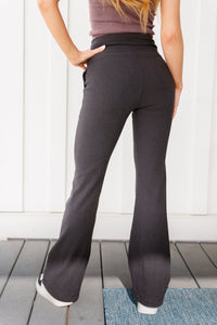 Hazel Blues® |  Where are You Flared Leggings in Black