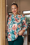 Hazel Blues® |  Whisked Away Floral Top