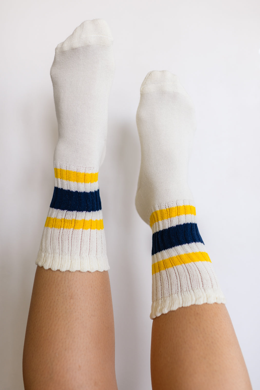 Hazel Blues® |  World's Best Dad Socks in Navy and Yellow