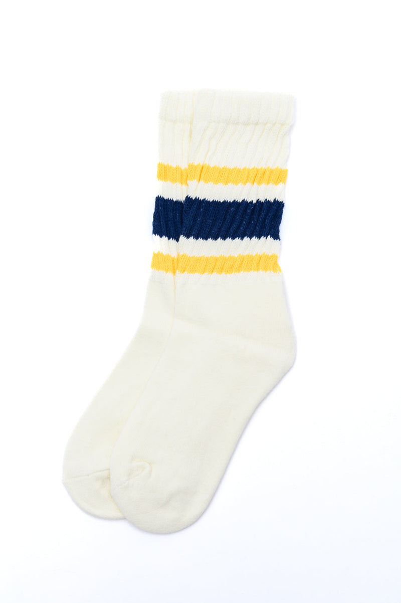 Hazel Blues® |  World's Best Dad Socks in Navy and Yellow