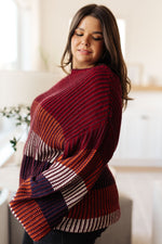 Hazel Blues® |  World of Wonder Striped Sweater