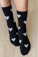 Hazel Blues® |  Woven Hearts Everyday Socks Set of 3