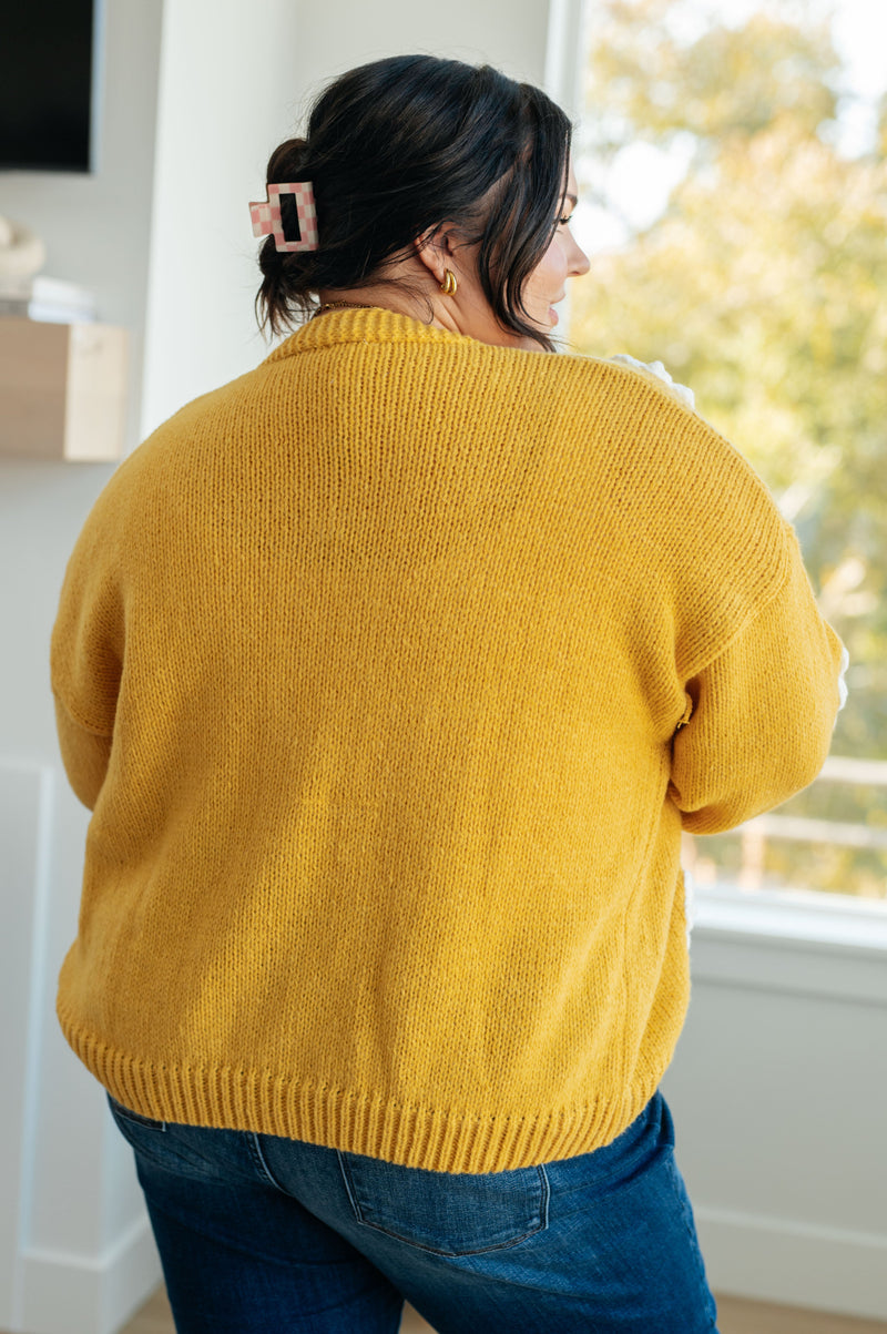 Hazel Blues® |  You're Enough Floral Cardigan