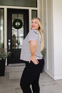 Hazel Blues® |  You're My Sweetheart Striped Top