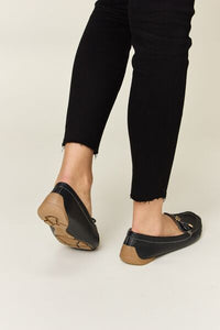 Hazel Blues® |  Forever Link Slip On Bow Flats Loafers