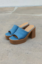 Hazel Blues® |  Weeboo Essential Platform Heel Sandals