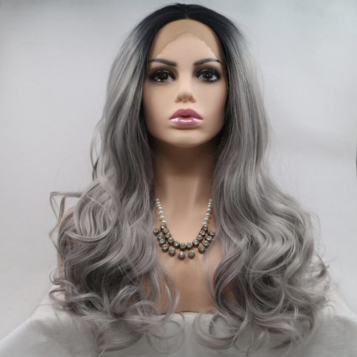 Hazel Blues® |  13*3" Lace Front Wigs Synthetic Long Wavy 24" 130% Density