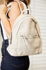 Hazel Blues® |  SHOMICO PU Leather Backpack