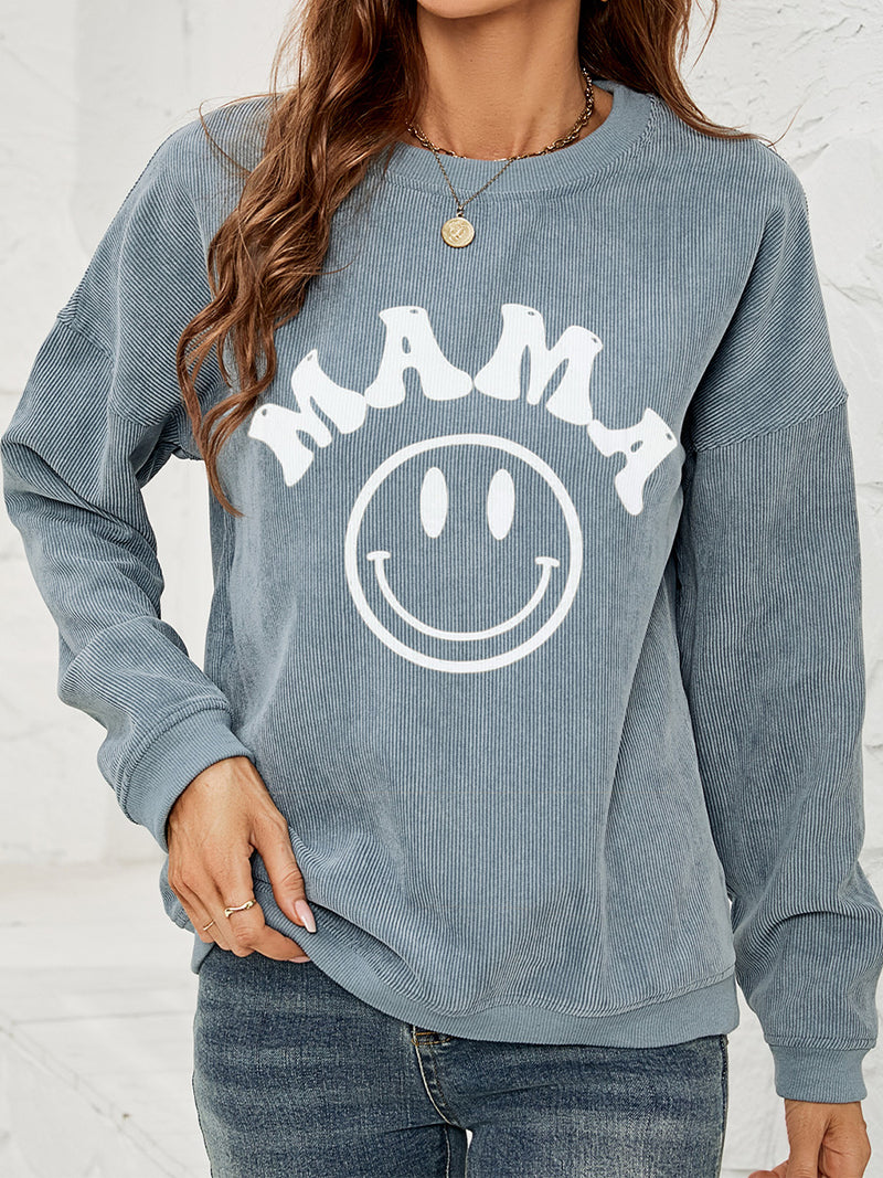 Hazel Blues® | MAMA Graphic Sweatshirt