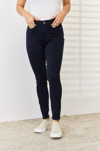 Hazel Blues® |  Judy Blue Garment Dyed Tummy Control Skinny Jeans