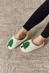 Hazel Blues® |  Melody Christmas Tree Cozy Slippers