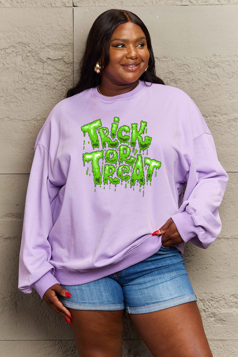 Hazel Blues® | TRICK OR TREAT Graphic Sweatshirt