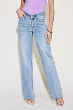 Hazel Blues® |  Judy Blue V Front Waistband Straight Jeans