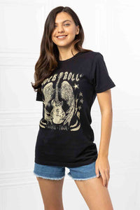 Hazel Blues® |  mineB Rock & Roll Graphic Tee