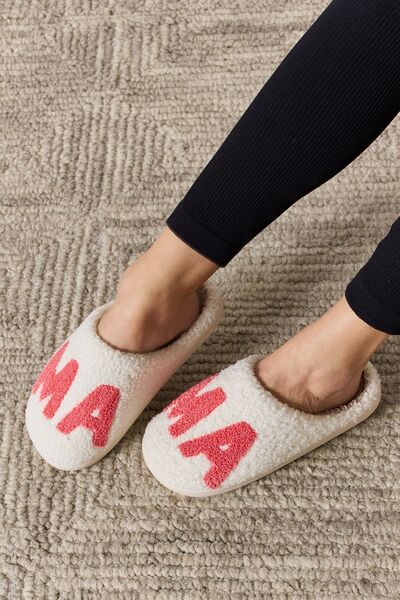 Hazel Blues® |  Melody MAMA Pattern Cozy Slippers