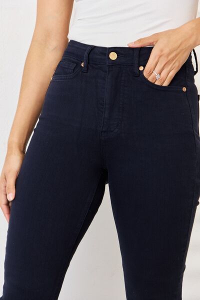 Hazel Blues® |  Judy Blue Garment Dyed Tummy Control Skinny Jeans