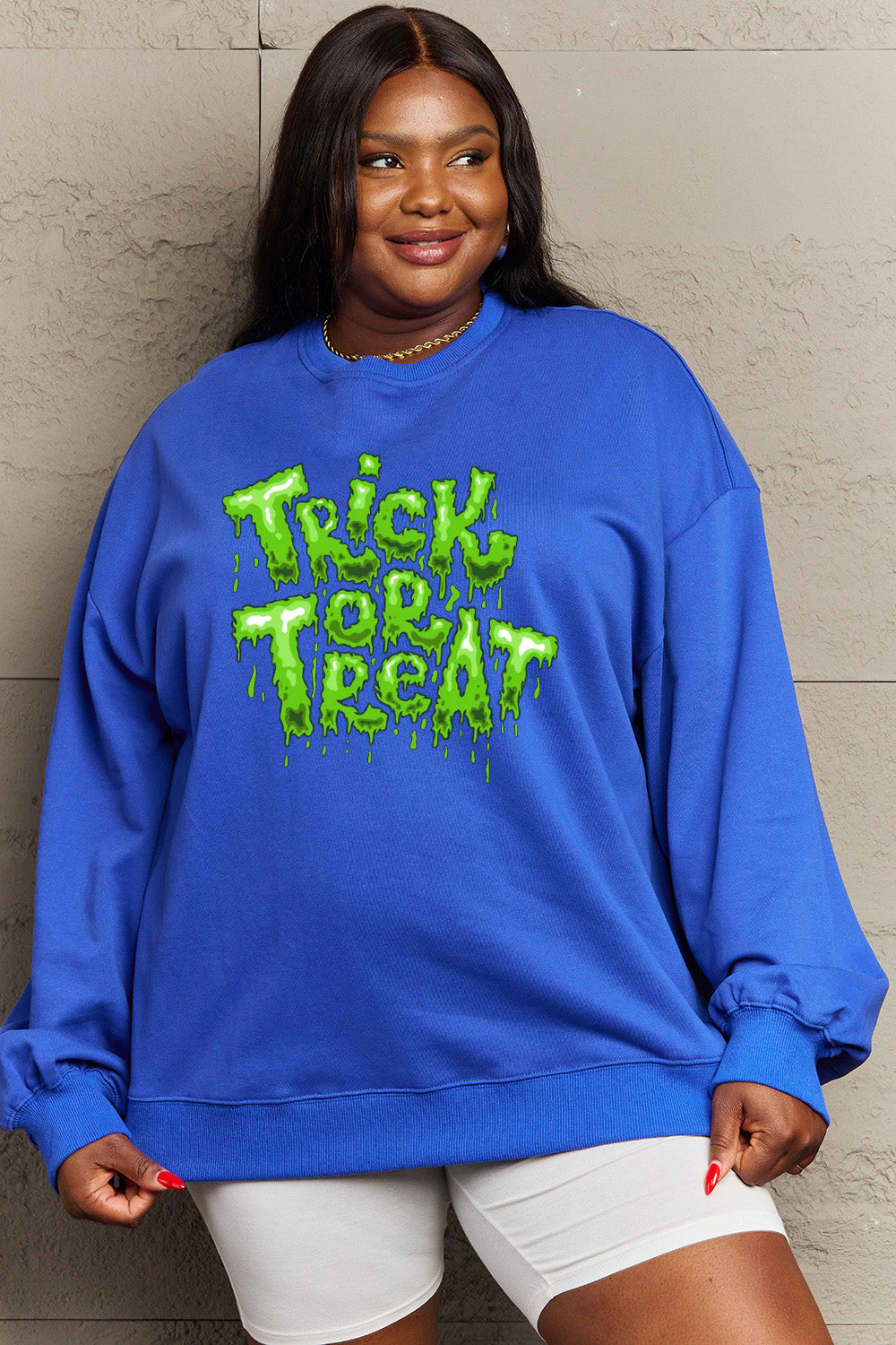 Hazel Blues® | TRICK OR TREAT Graphic Sweatshirt