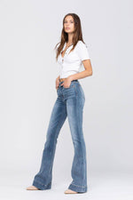 Hazel Blues® |  Judy Blue Mid-Rise Flare Jeans