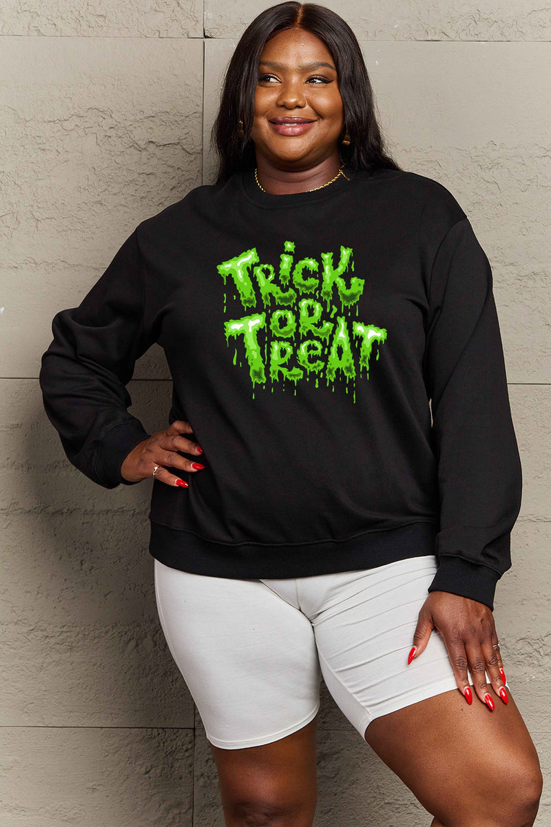 Hazel Blues® | TRICK OR TREAT Graphic Sweatshirt