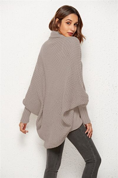 Hazel Blues® |  Open Front Batwing Sleeve Cardigan