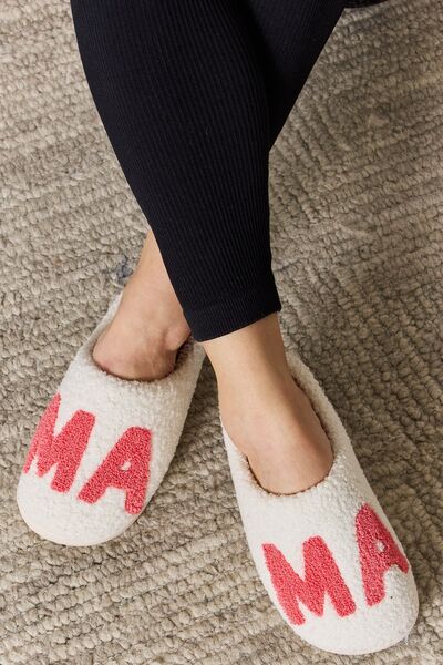 Hazel Blues® |  Melody MAMA Pattern Cozy Slippers