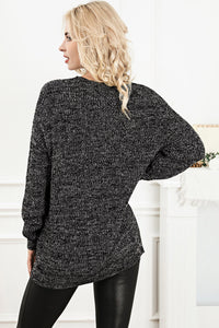 Hazel Blues® |  Round Neck Long Sleeve Sweater