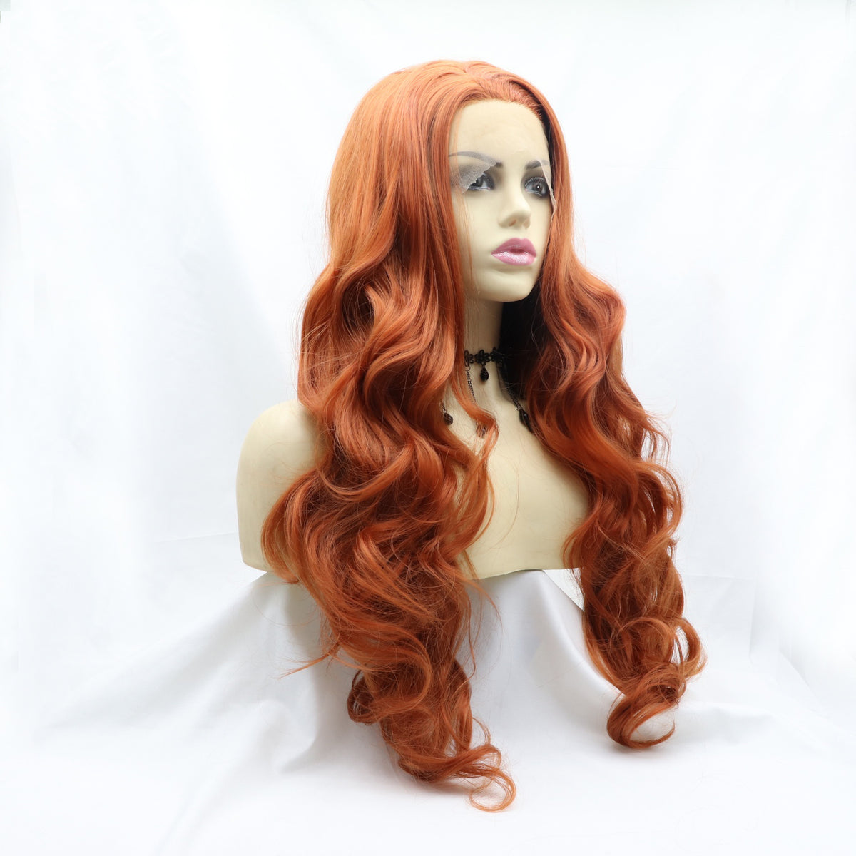 Hazel Blues® |  13*3" Lace Front Wigs Synthetic Long Wavy 24" 130% Density