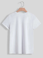 Hazel Blues® |  Mardi Gras Graphic Round Neck Short Sleeve T-Shirt