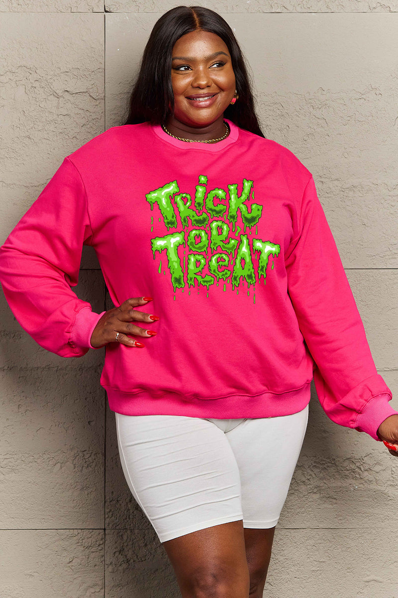 Hazel Blues® | TRICK OR TREAT Graphic Sweatshirt