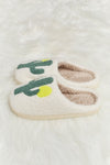 Hazel Blues® |  Melody Cactus Plush Slide Slippers