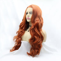 Hazel Blues® |  13*3" Lace Front Wigs Synthetic Long Wavy 24" 130% Density