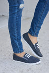 Hazel Blues® |  Forever Link Round Toe Slip-On Flat Sneakers
