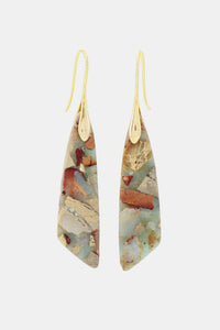 Hazel Blues® |  Handmade Natural Stone Dangle Earrings